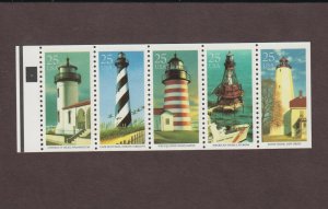 US,2470-74,LIGHTHOUSES,FULL SET,1990'S COLLECTION MINT NH,OG