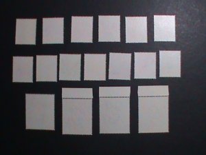 ​HONG KONG-1982- SC#388-403 QUEEN ELIZABETH II POSTAGE STAMPS SET MNH VF