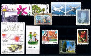 Aland Åland 2007 Complete Year Set MNH