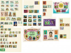 Lebanon collection 299 stamps 1970s M&U w 2 photos