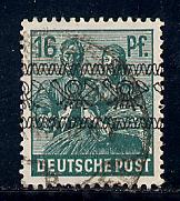 Germany Deutsche Post Scott # 606, used, variation color