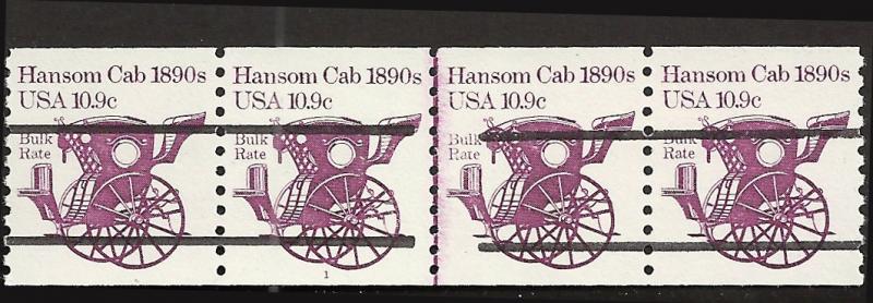 P.N.C. #1 # 1904a MINT NEVER HINGED PRE-CANS. HANSOM CAB