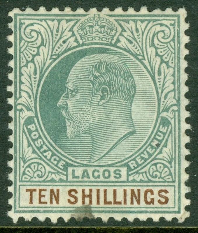 EDW1949SELL : LAGOS 1904-05 Scott #59 Very Fine, Mint Original Gum. Catalog $90.