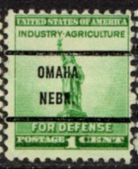 US Stamp #899x71 - Statue of Liberty Defense Issue Precancel