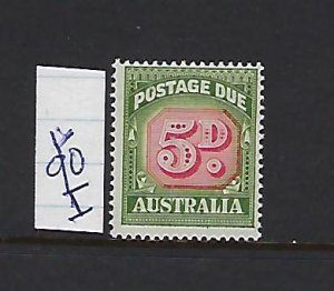 AUSTRALIA SCOTT #J90 1958-60 POSTAGE DUES 5D (TYPE I)  - MINT NEVER HINGED