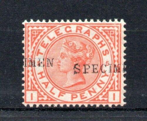 1/2d TELEGRAPHS MOUNTED MINT OVERPRINTED 'SPECIMEN' 