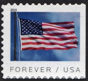 SC#5345 (55¢) Flag (BCA) Booklet Single (2019) SA