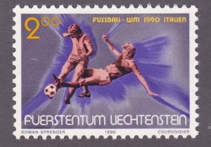 Liechtenstein 927 MNH 1990 World Cup Soccer Championships - Italy Issue