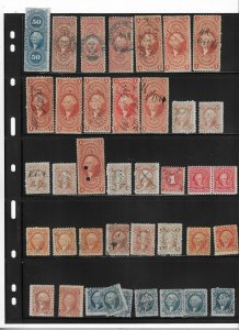 US REVENUE STAMP COLLECTION