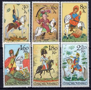 Czechoslovakia 1837-1842 MNH Horses Horsemen ZAYIX STAMPS 0425S0284