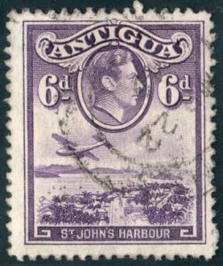 Antigua  #90  Used CV $1.40