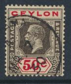 Ceylon  SG 353 Used   Die II