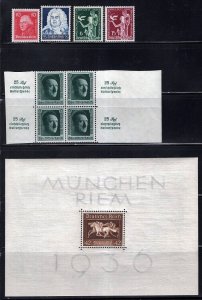 Germany 1926-1937 A Few Better Items MNH CV$117