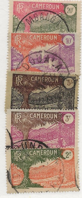 Cameroun 207-211 Used