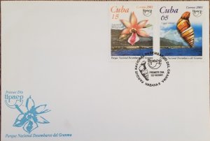 O) 2001 CUBA, CARIBBEAN, AMERICA UPAEP, GRANMA DESEMBARCO NATIONAL PARK,  NATU