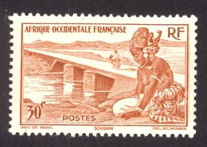 French West Africa 37 MNH