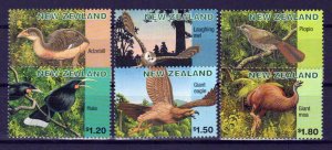 New Zealand 1393-1398 MNH Extinct Birds Animals ZAYIX NZES0056M