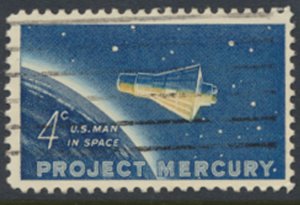 USA  SC#  1193   Used 1962 Mercury Space Project    see scan