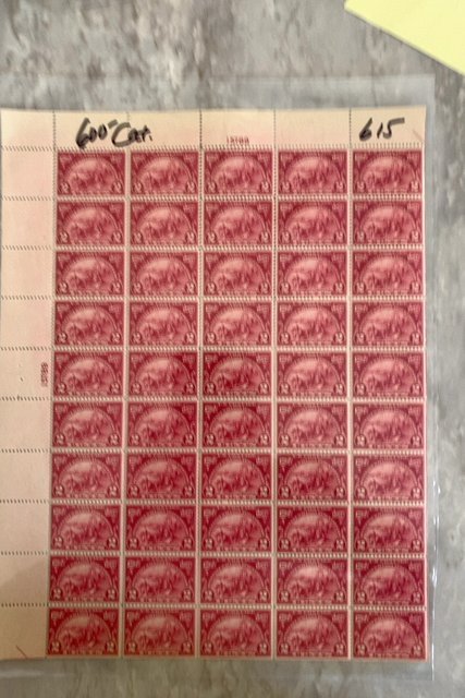 615 MNH SHEET Hugenot WALLOON NO FLAWS