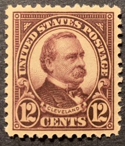#564 – 1923 12c Cleveland, perf 11. Mint NH OG
