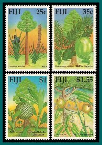 Fiji 1990 Timber Trees, MNH  629-632,SG815-SG818