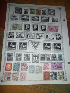 LATVIA NICE GROUP OF (46) OLDER MINT & USED STAMPS