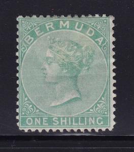 Bermuda Scott # 6 F-VF OG mint previously hinged scv $ 450 ! see pic !