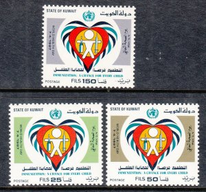 Kuwait 1034-1036 MNH VF