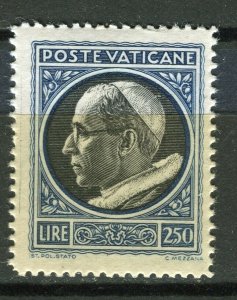 VATICAN; 1940 early Coronation Anniv. issue fine MINT MNH 2.50L. value