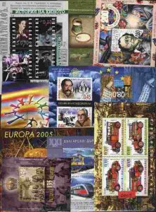 Bulgaria 2005 MNH Year set 36 Stamps+6 S/S+3 Mini sheets+1 Booklet