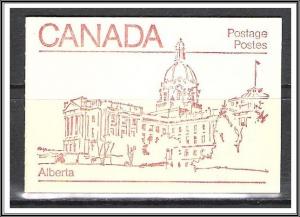 Canada #BK84a Complete Booklet Alberta
