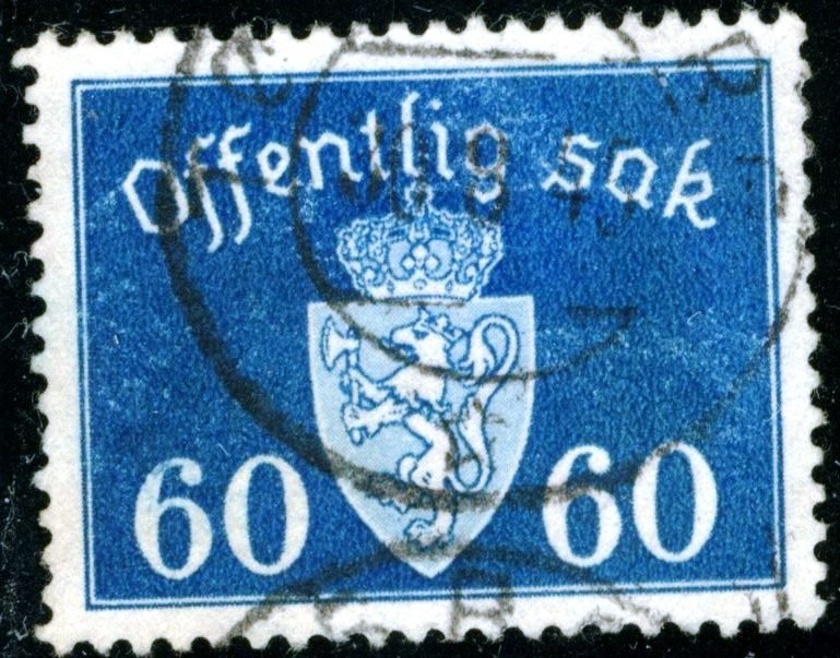 NORWAY #O42, USED - 1941 - NORWAY076NS13