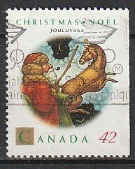 1992 Canada - Sc 1452a - used VF -1 single - Christmas - Jouluvana