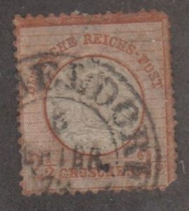 Germany Scott #5 Stamp - Used Single