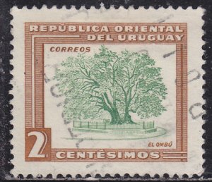 Uruguay 607 Ombu Tree 1954