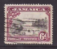 Jamaica-Sc#108- id7-used 6p Priestman's river-1932-