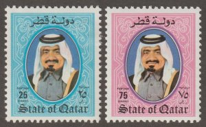 EDSROOM-17338 Qatar 707-708 LH 1988 Short Set CV$6.50