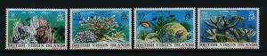 Virgin Islands 333-6 MNH Corals, Marine Life