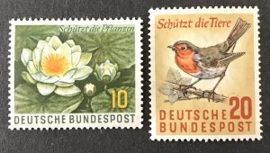 Germany  1957 #773-4, MNH, CV $1