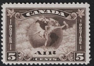 Canada SC# C2 Mint Hinged / Minor Ink Rem - S17895