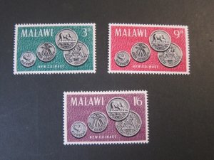 Malawi 1965 sc 22-24 MNH