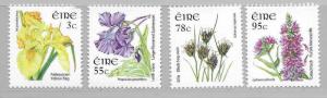 Ireland 1708-11 Flowers set MNH