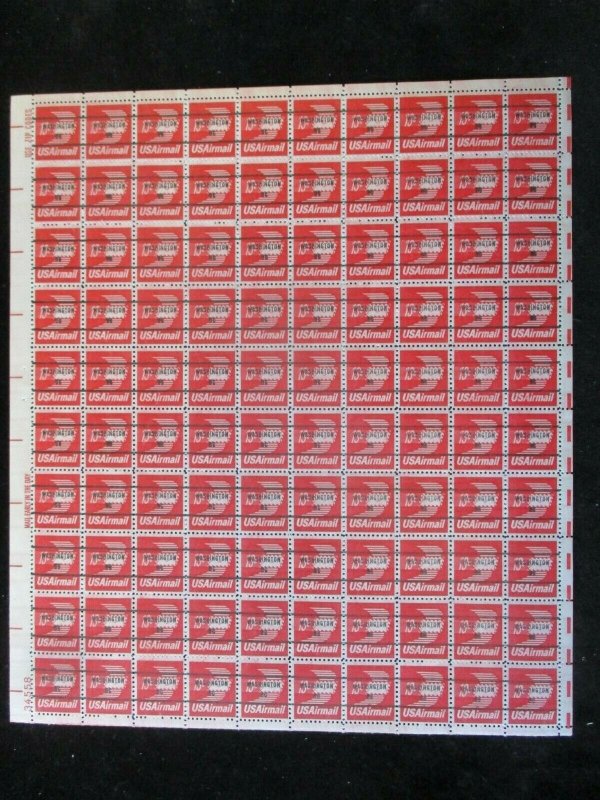 *KAPPYSstamps file369 - C79b UNTAGGED BUREAU PRECANCEL SHEET 100 MNH CV $89