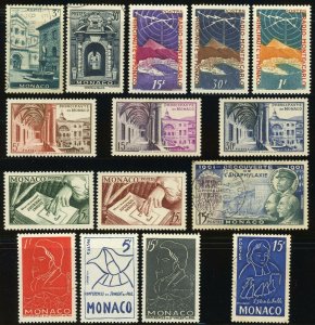 MONACO Postage Stamp Collection EUROPE Mint LH