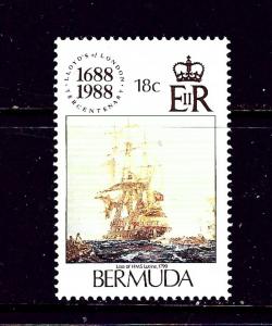 Bermuda 541 MNH 1988 Ship