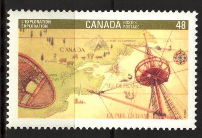 Canada 1992 Exploration Mi. 1281 MNH