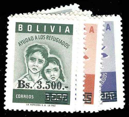 BOLIVIA 454-58  Mint (ID # 77379)