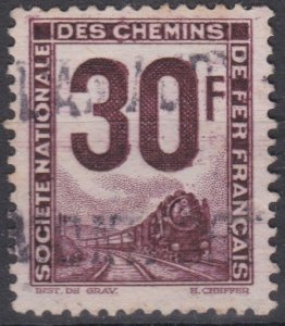 France 1944 30f Brown Fine Used Parcel Post