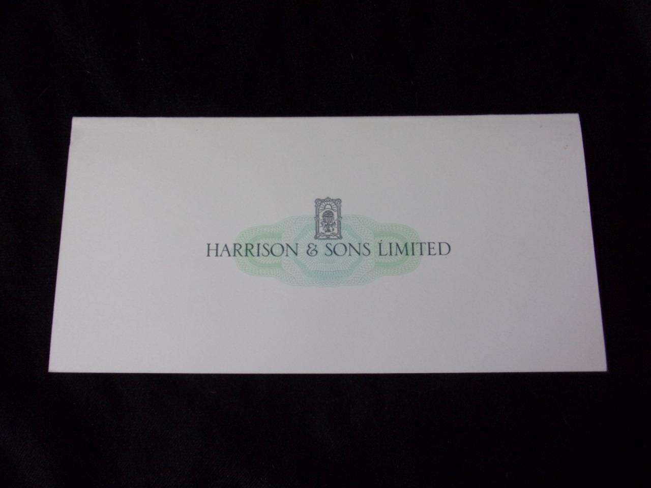 Harrison & Sons Presentation Folder for 1985 Pantomime | Great Britain ...