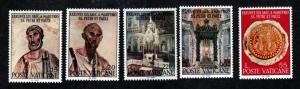 Vatican # 448-452 Mint!